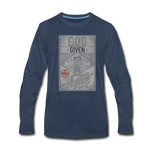 Men's "God Given Hustle" Graphic Long Sleeve T-Shirt - HossCoApparel