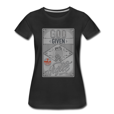 Women’s "God Given Hustle" Graphic T-Shirt - HossCoApparel