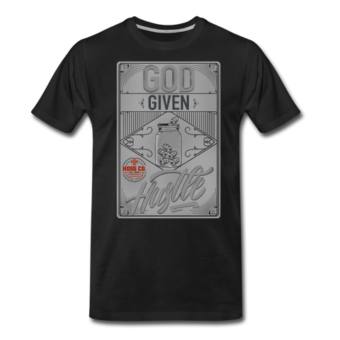 Men's "God Given Hustle" Graphic T-Shirt - HossCoApparel