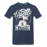 Men's "Hustle Harder" Graphic T-Shirt - HossCoApparel