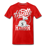 Men's "Hustle Harder" Graphic T-Shirt - HossCoApparel