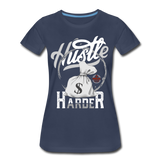 Women’s "Hustle Harder" Graphic T-Shirt - HossCoApparel