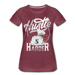 Women’s "Hustle Harder" Graphic T-Shirt - HossCoApparel