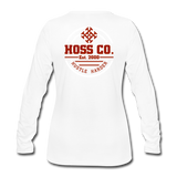 Women's "Hoss Co" Long Sleeve T-Shirt - HossCoApparel