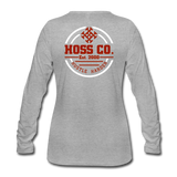 Women's "Hoss Co" Long Sleeve T-Shirt - HossCoApparel