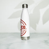 Stainless Steel "Hoss Co" Water Bottle