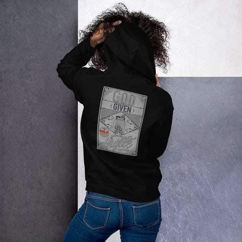 Women's "God Given Hustle" Hoodie - HossCoApparel