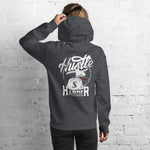 Women's "Hustle Harder" Hoodie - HossCoApparel