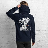 Women's "Hustle Harder" Hoodie - HossCoApparel