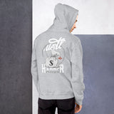 Men's "Hustle Harder" Hoodie - HossCoApparel