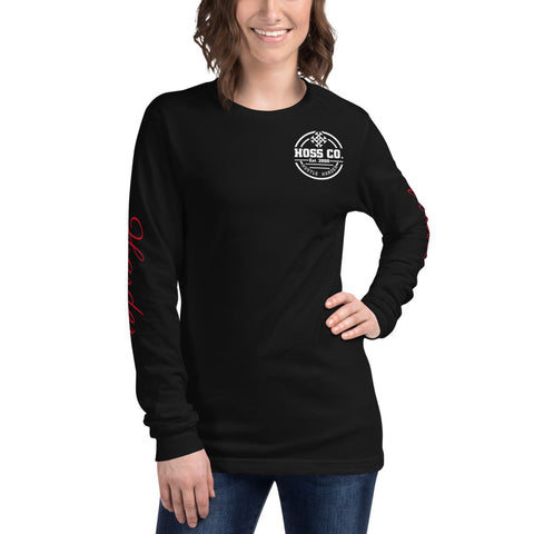 Women's "Lady Hustler" Long Sleeve Tee - HossCoApparel