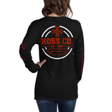 Women's "Lady Hustler" Long Sleeve Tee - HossCoApparel